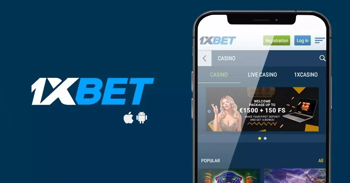 1xBet mobile casino lobby optimized for smartphones and tablets